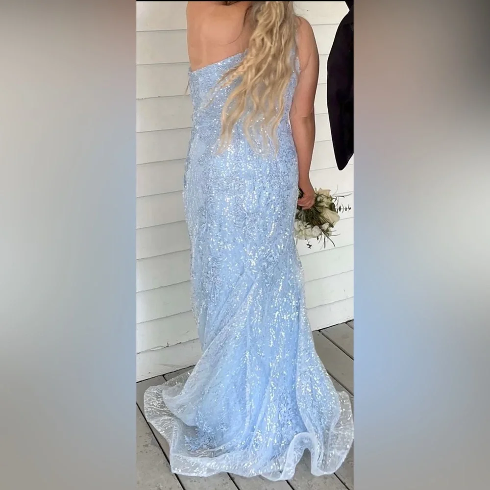 ASHLEY LAUREN ASLA STYLE#11334 PROM/FORMAL/PAGEANT DRESS - Picture 13 of 14